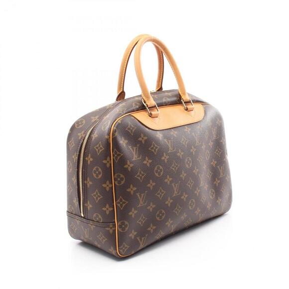 LOUIS VUITTON Brown Monogram Leather Deauville Bag - Picture 3 of 11